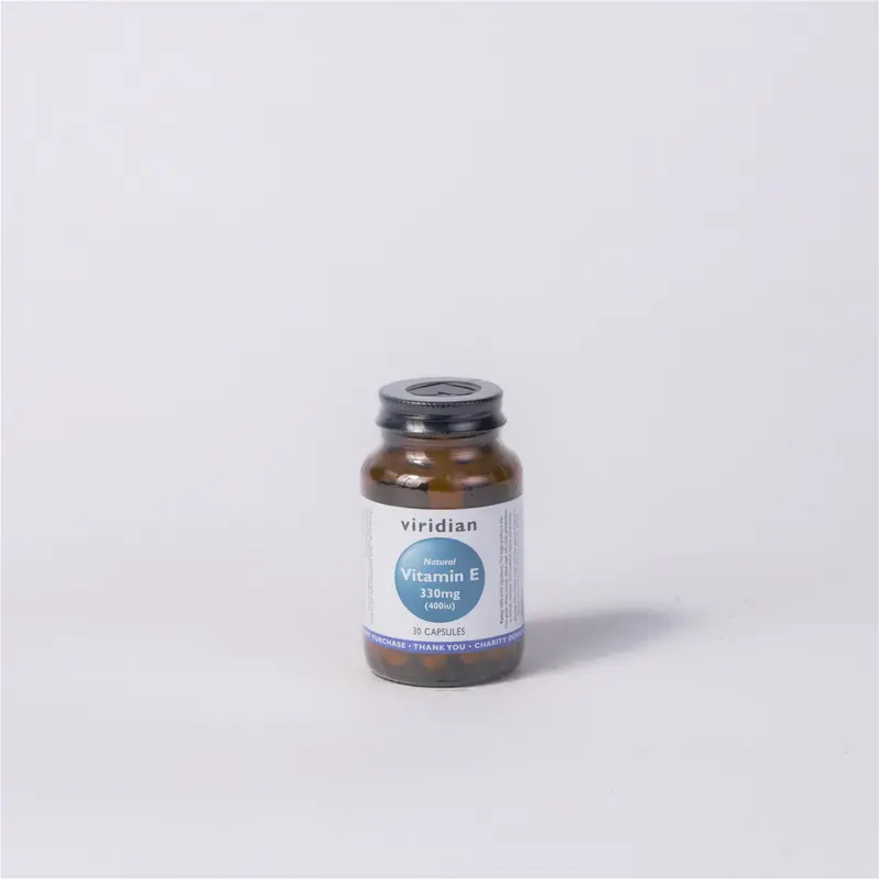 Viridian Natural Vitamin E 400iu Capsules