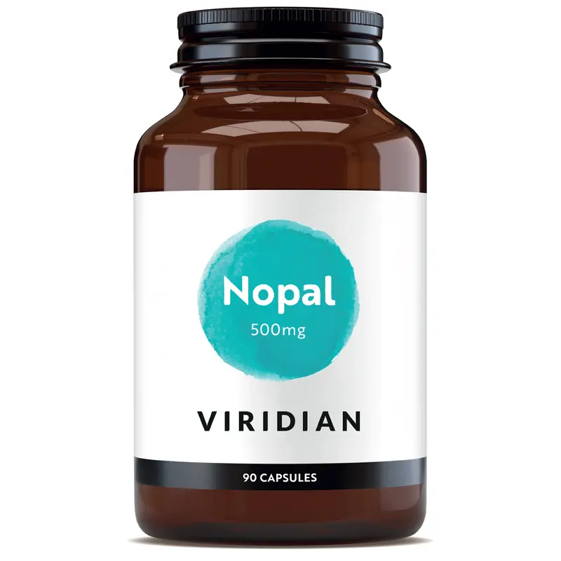 Viridian Nopal 500mg 90 Capsules