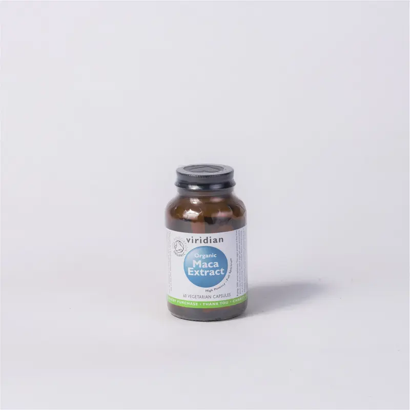 Viridian Organic Maca Extract Capsules