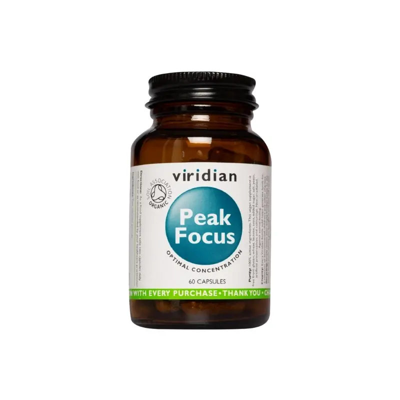 Viridian Peak Focus 60 caps