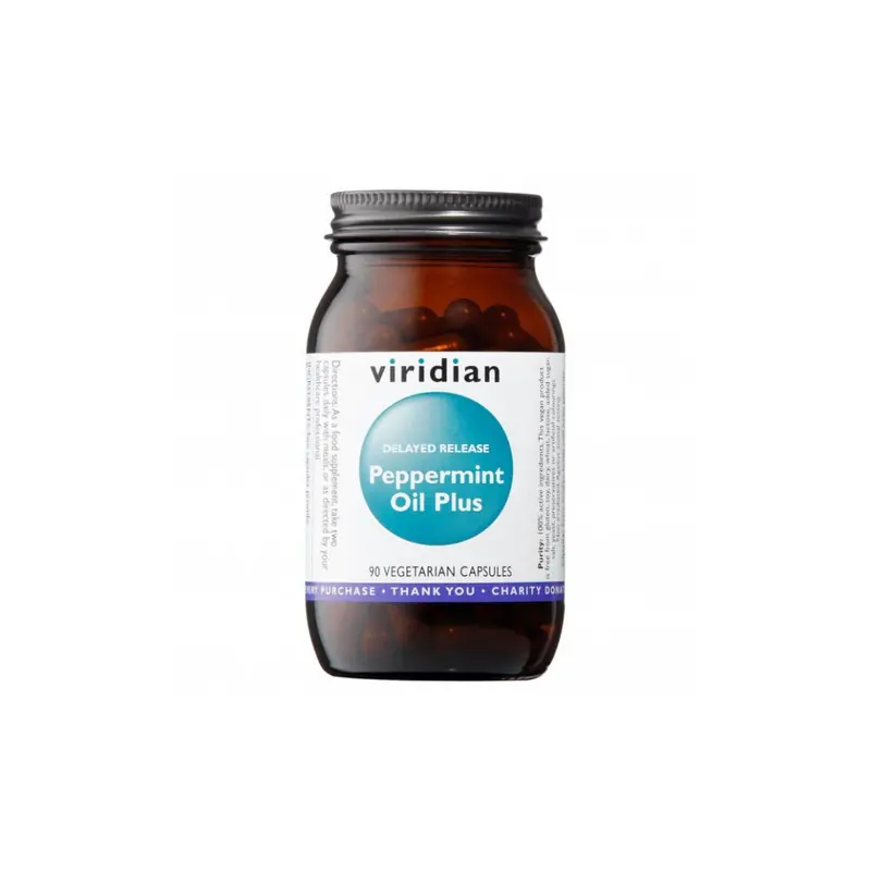 Viridian Peppermint Oil Plus Capsules
