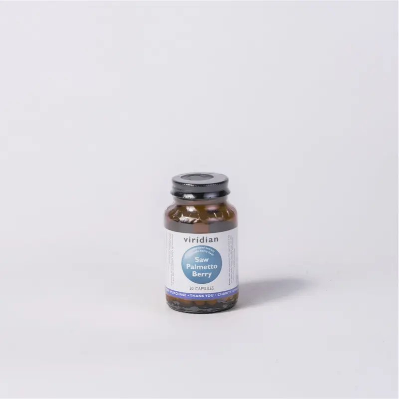 Viridian Saw Palmetto Berry Extract Capsules