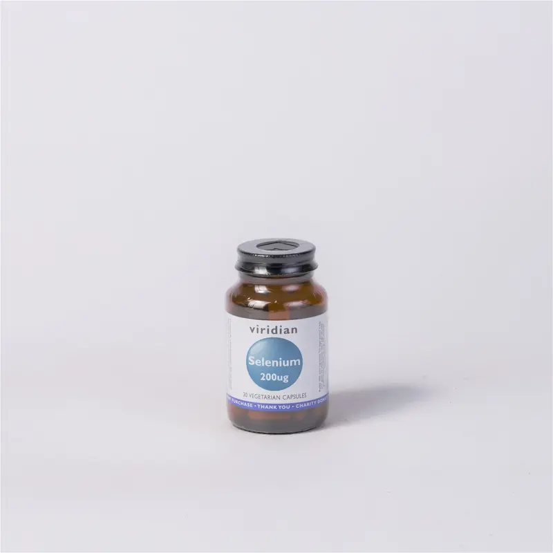 Viridian Selenium 200ug Capsules