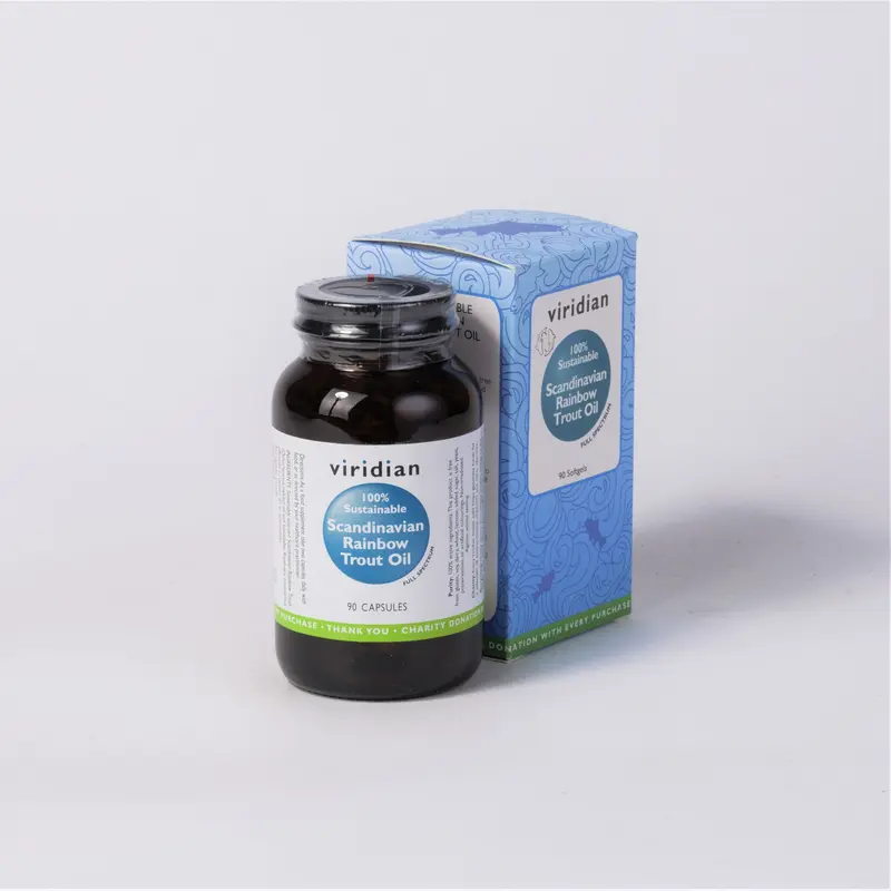 Viridian Sustainable Rainbow Trout Soft Gels