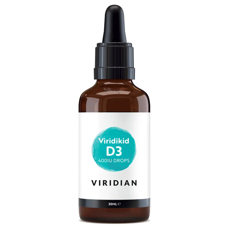 Viridikid Vitamin D3 400iu Drops for Kids
