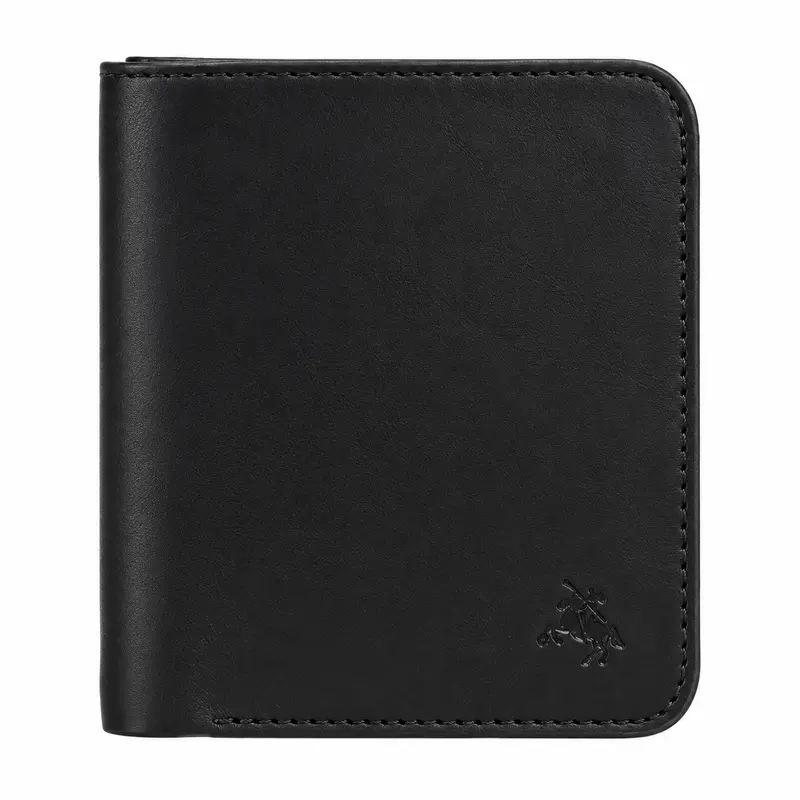 Visconti VSL34 Lank Black Leather RFID Wallet