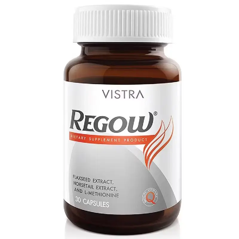 Vistra - Regow - Flaxseed Extract, Horsetail Extract & L-Methionine (30 capsules)