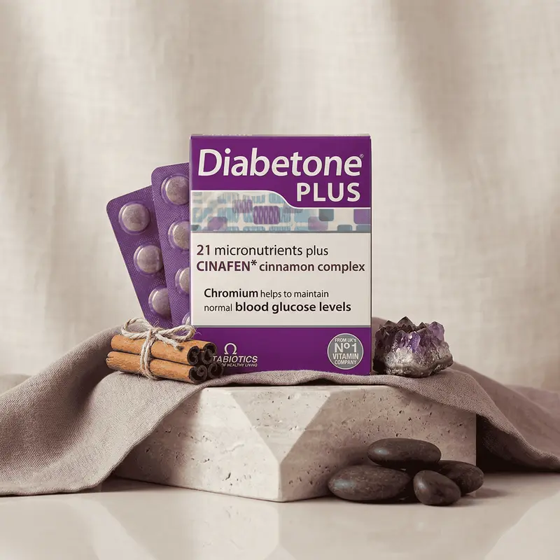 Vitabiotics Diabetone Plus - Blood Glucose & Nutrient Support