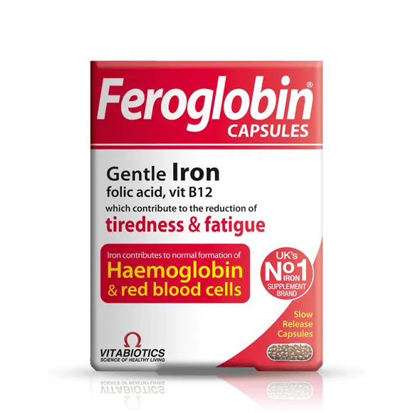 Vitabiotics Feroglobin Capsules 30