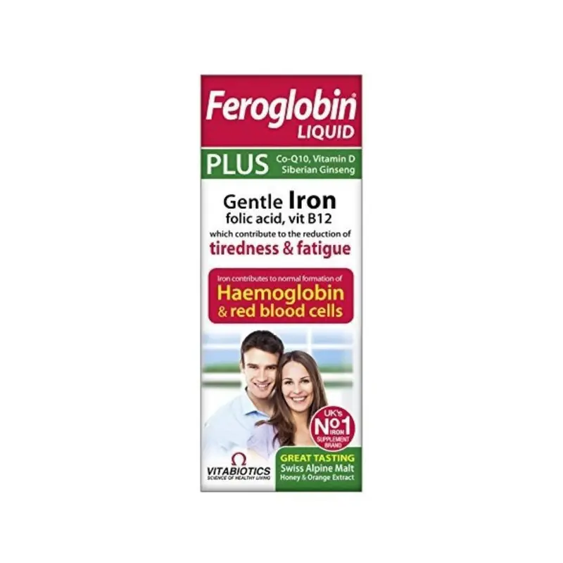Vitabiotics Feroglobin Liquid Plus 200ml