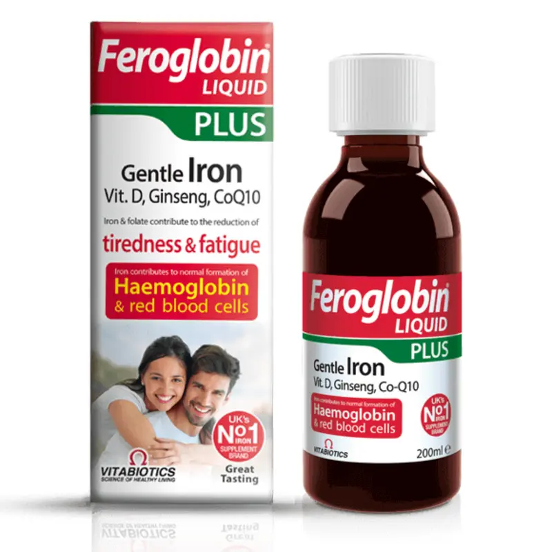 Vitabiotics Feroglobin Plus Liquid 200ml