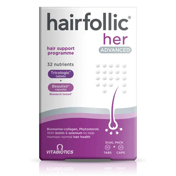 Vitabiotics Hairfollic Her Advanced 30 Capsules (N)