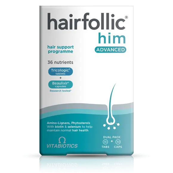Vitabiotics Hairfollic Him Advanced