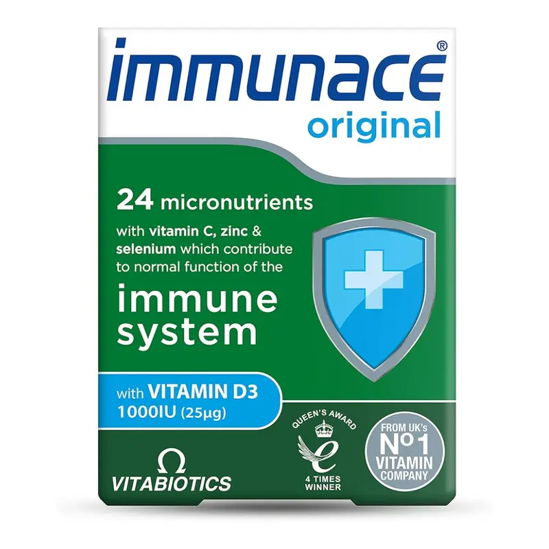 Vitabiotics Immunace Original 1000IU 30 Tablets (D)