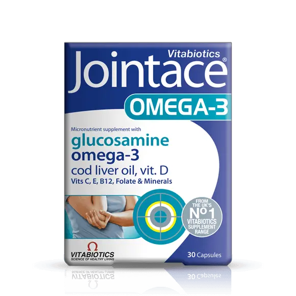 Vitabiotics Jointace Omega 3 & Glucosamine Capsules 30