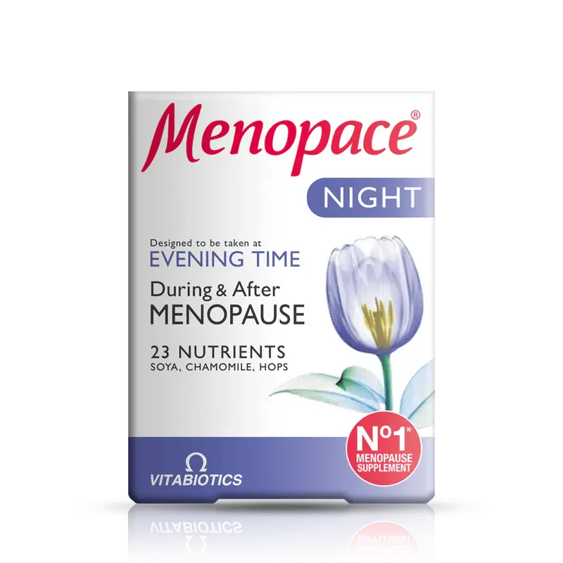 Vitabiotics Menopace Night - 30 Tablets