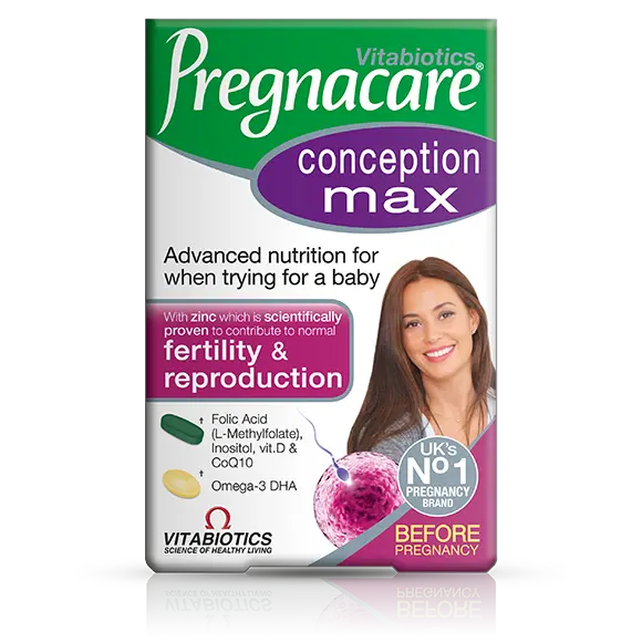 Vitabiotics Pregnacare Conception Max - 56 Tablets & 28 Capsules
