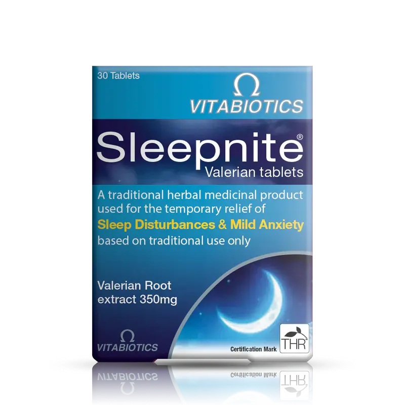 Vitabiotics Sleepnite sleeping night Valerian Tablets