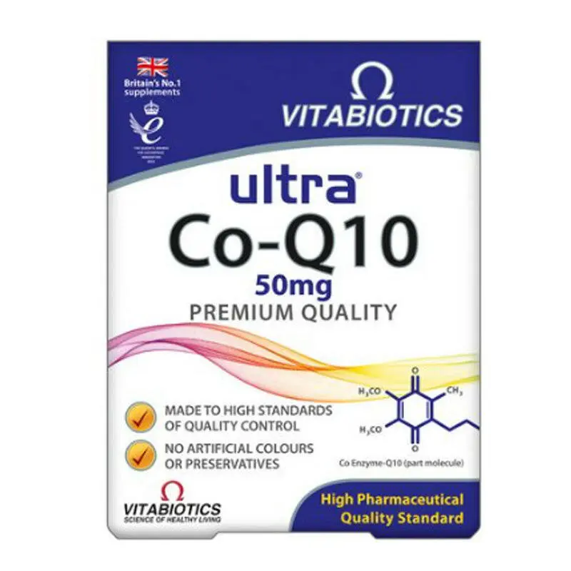Vitabiotics Ultra CO-Q10 50mg