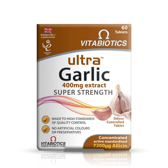 Vitabiotics Ultra Garlic Tablets Pack of 60
