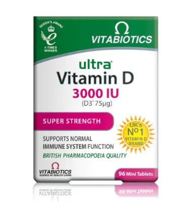 Vitabiotics Ultra Vit D 3000 IU X 96 T