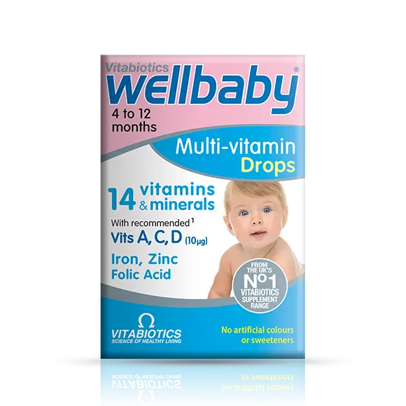Vitabiotics Wellbaby Multi-Vitamin Drops, 30ml (N)