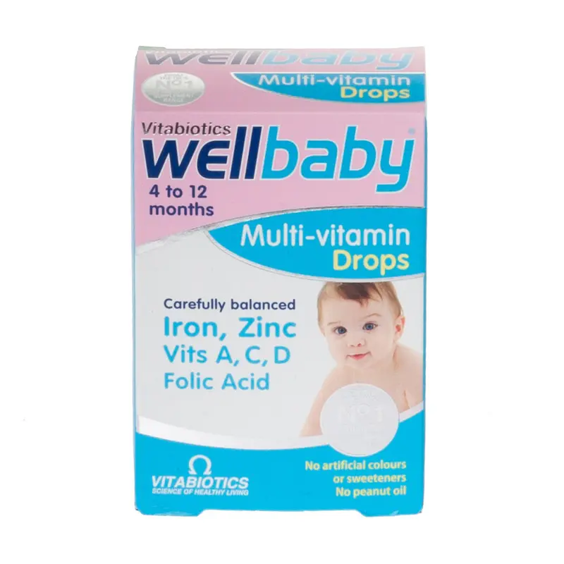 Vitabiotics Wellbaby Multivitamin Drops