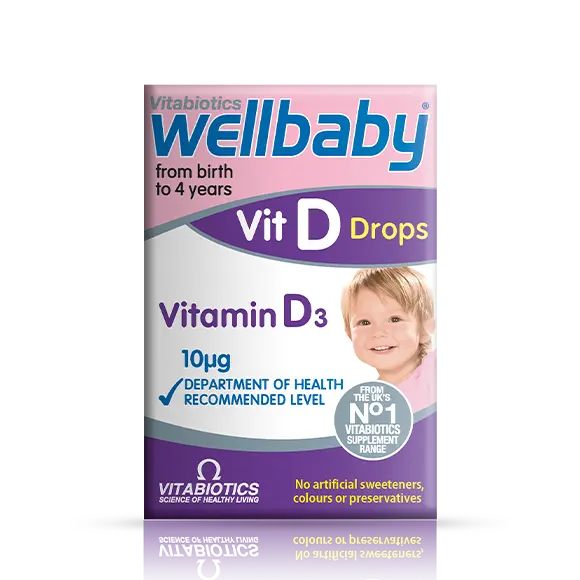 Vitabiotics Wellbaby Vitamin D Drops 30ml