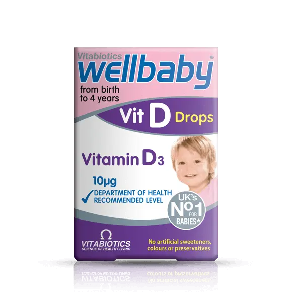 Vitabiotics Wellbaby Vitamin D Drops