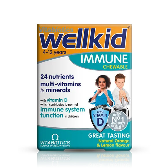 Vitabiotics Wellkid Immune Chewable 30