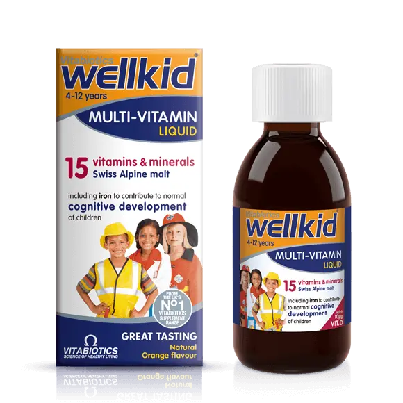 Vitabiotics Wellkid Multivitamin Liquid 150 ml (N)