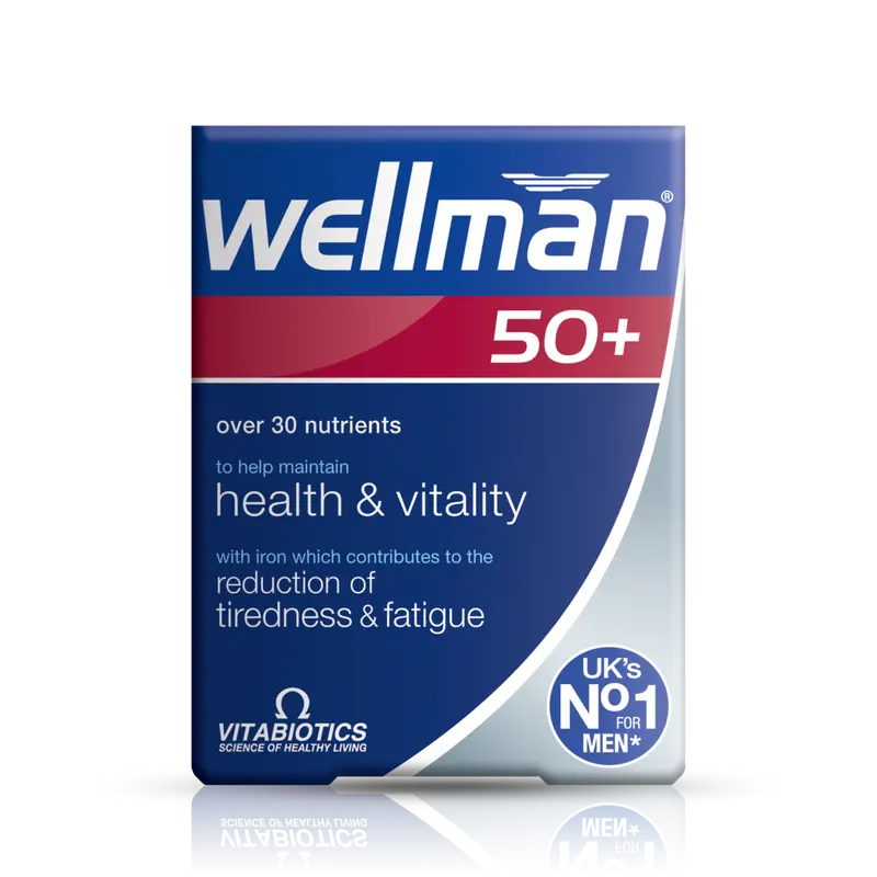 Vitabiotics Wellman 50+