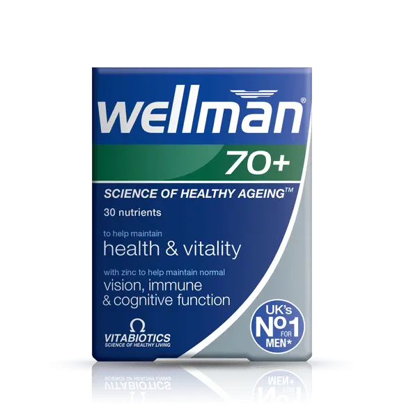 Vitabiotics Wellman 70+