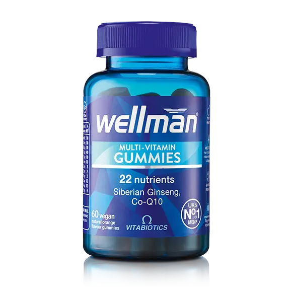 Vitabiotics Wellman Gummies - 60 Vegan Gummies