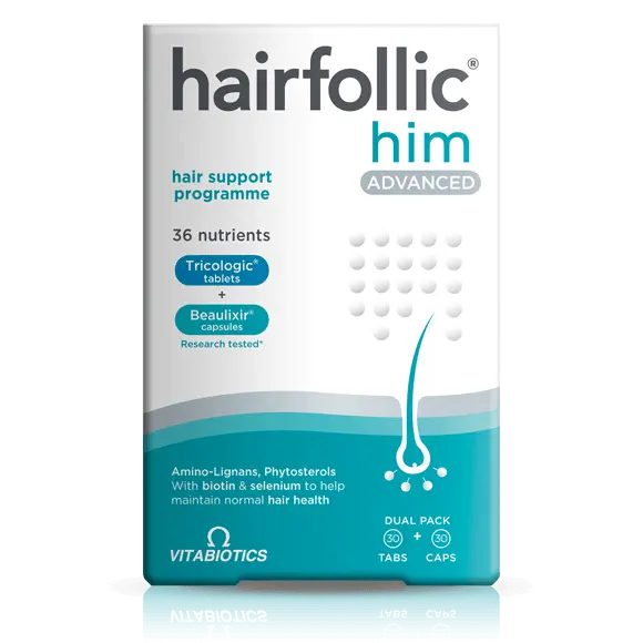 Vitabiotics Wellman Hairfollic Tablets