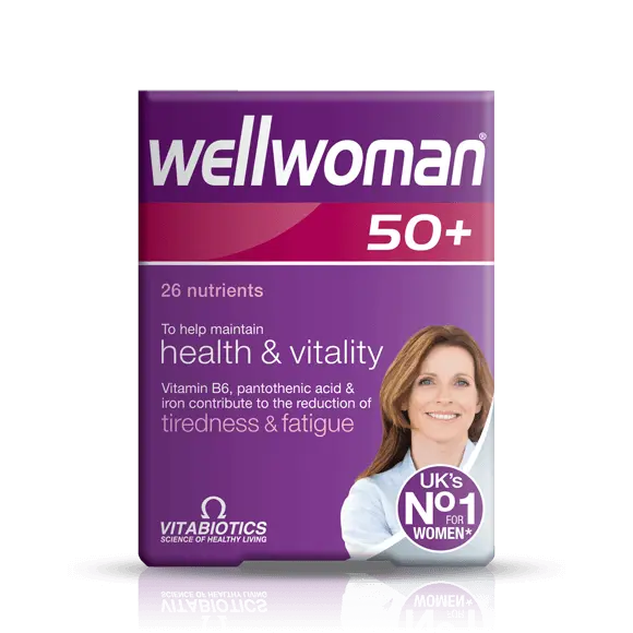 Vitabiotics Wellwoman 50+ Tablets 30