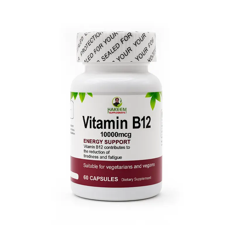 Vitamin B12 10000mcg 60 Capsules
