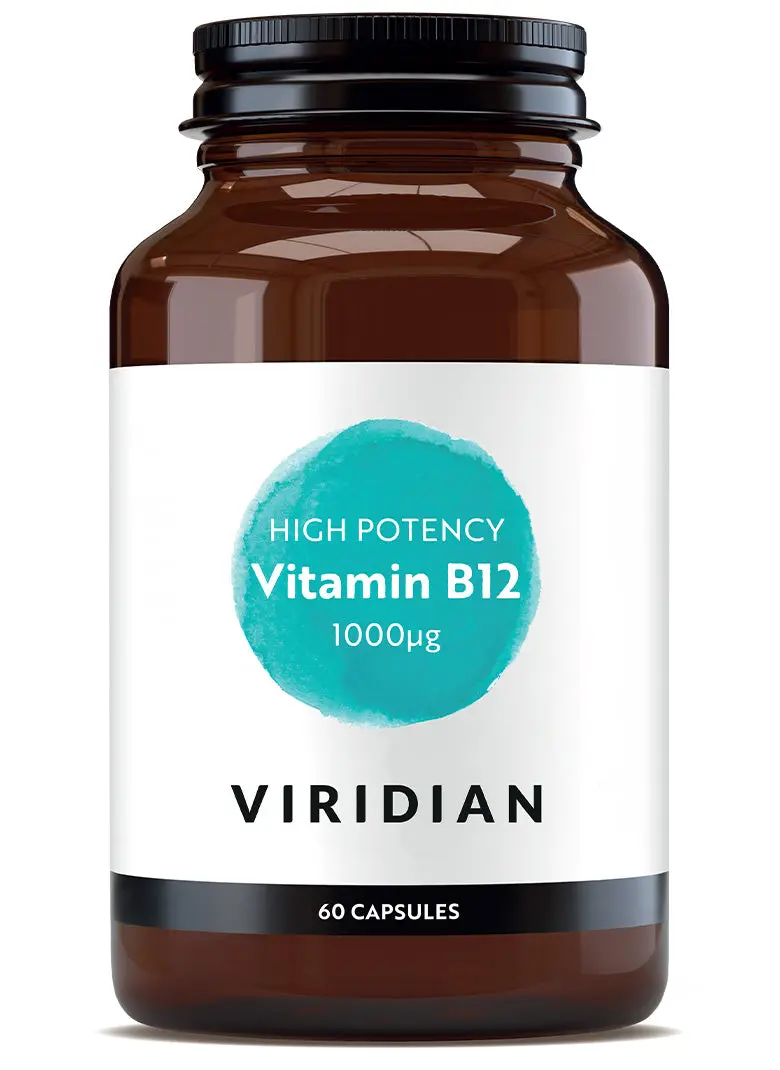 Vitamin B12 1000ug (High Potency) Veg Caps