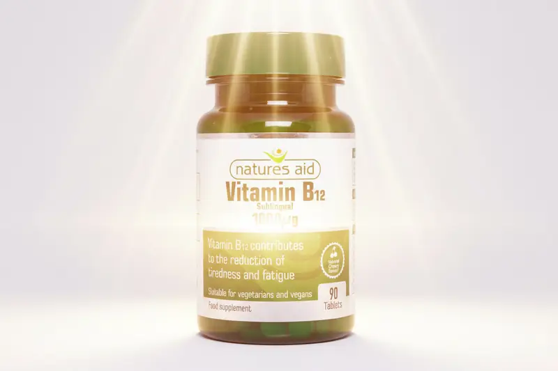Vitamin B12 Sublingual 1000 µg Energy & Tiredness Support – 90 Tablets
