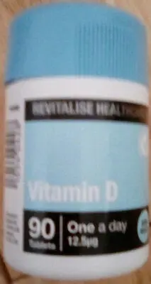 Vitamin D 12.5 mcg 90 tablets