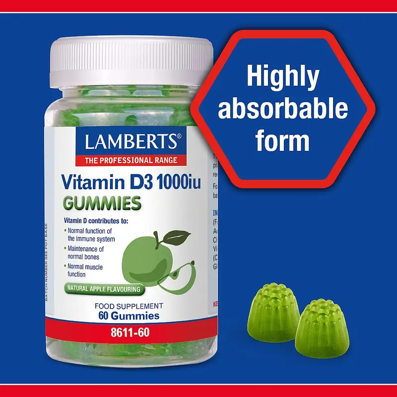Vitamin D3 1000iu Gummies