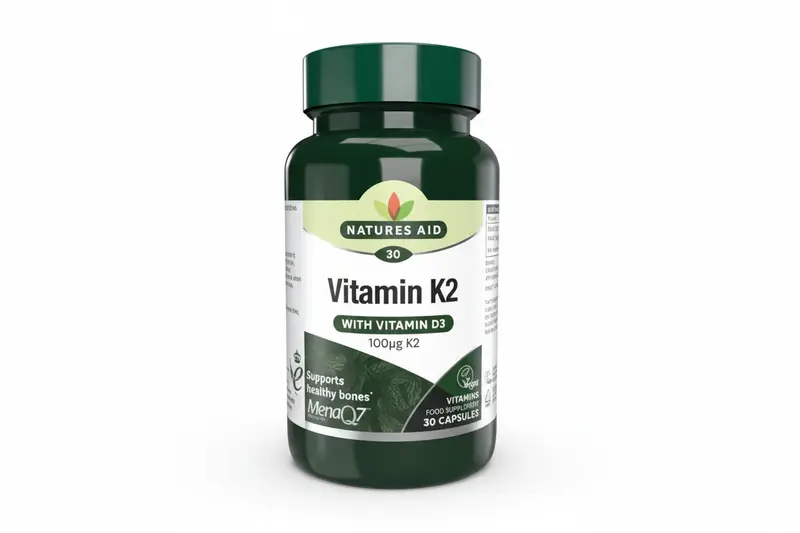 Vitamin K2 MenaQ7 (with Vitamin D3) - 30Tablets
