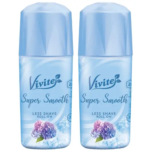 Vivite - Super Smooth Less Shave 40ml. (Pack of 2)