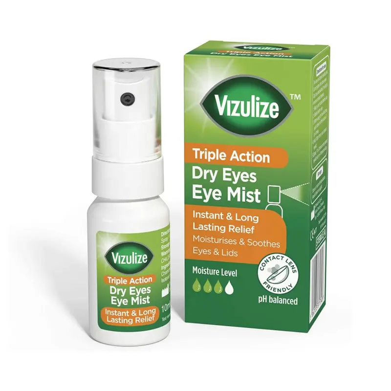 Vizulize Triple Action Dry Eye Mist 10ml