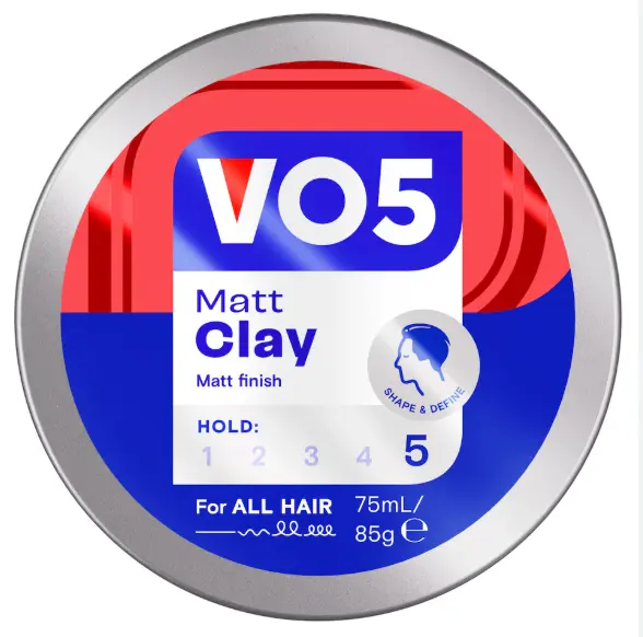 Vo5 Matt Long Lasting Hold Hair Clay 75ml