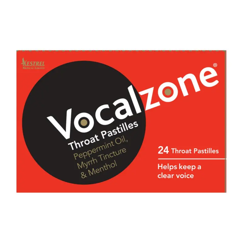 Vocalzone Throat Pastilles - 24 pastilles