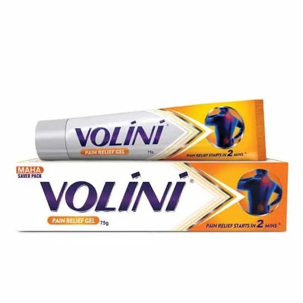 Volini Pain Relief Gel – Quick & Long-Lasting Relief