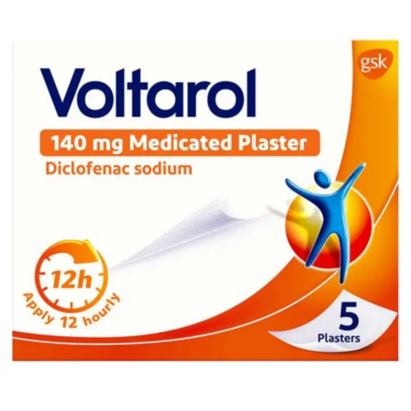 Voltarol 140mg Medicated Plaster - 2 (P)
