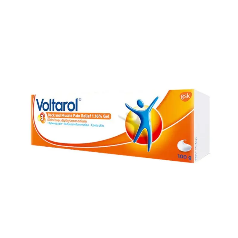 Voltarol Back and Muscle Pain Relief 1.16% Gel 100g