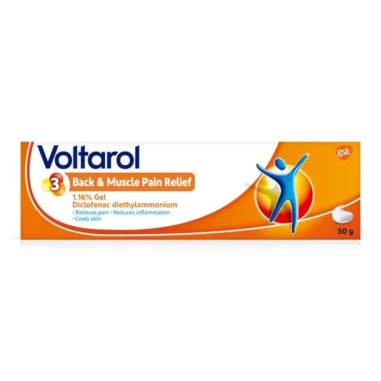 Voltarol Back & Muscle Pain Relief Gel Emulgel 50g